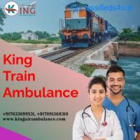 Choose a hi-tech ICU Setup with King Train Ambulance Service in Kolkata
