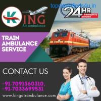 Pick King Train Ambulance Service in Varanasi with Medical Task Force