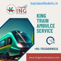 Get Train Ambulance Service in Ranchi by King at affordable rate 