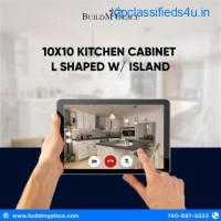 Unlocking Space: Designing Your Dream 10x10 L-Shaped Kitchen Cabinet with Island