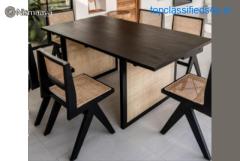 Buy Now: Elegant 6 Seater Dining Table from Nismaaya Decor