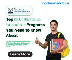 MBA Distance Education Courses